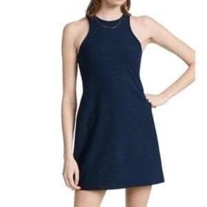 Beyond Yoga Blue Heathered Dress